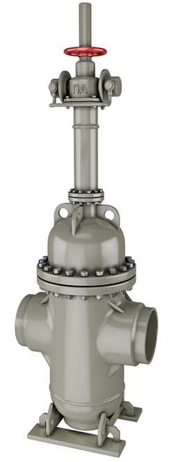 Задвижки шиберные для магистральных трубопроводов