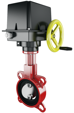Electrically Actuated Butterfly Valves Electrically Actuated Butterfly Valves. Image