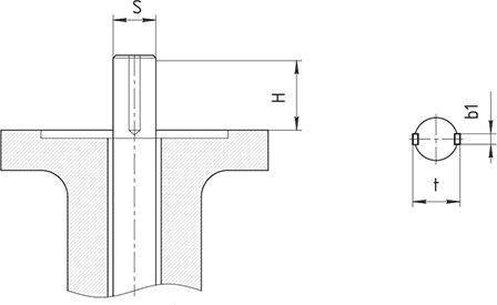 Top flanges dimensions and torque for choosing actuator Top flanges dimensions and torque for choosing actuator. Image
