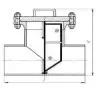 Фильтр сетчатый тройниковый ФСТ.П.600х16-03 DN 600 мм PN 16 кгс/см2