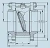 Клапан (затвор) обратный поворотный 19с38нж DN 200 мм PN 64 кгс/см2
