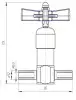 Клапан запорный ВИГ250-Н6С6С DN 5 мм PN 250 кгс/см2