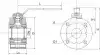 Кран шаровой полнопроходный DN 100 мм PN 25 кгс/см2