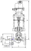 Клапан регулирующий односедельный 25с947нж DN 200 мм PN 16 кгс/см2