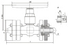 Клапан запорный 15с68нж-ХЛ DN 15 мм PN 160 кгс/см2