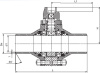 Кран шаровой DN 200 мм PN 80 кгс/см2