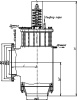 Клапан предохранительный 7с-7-3 DN 250 мм PN 25 кгс/см2
