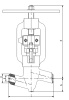 Клапан запорный 589-10-0 DN 10 мм PN 250 кгс/см2