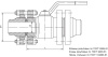 Кран шаровой ЗАРД 065.250.20-00.Р DN 65 мм PN 250 кгс/см2