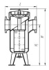 Фильтр сетчатый с быстросъемной крышкой ФС.Ф.150х40-02 DN 150 мм PN 40 кгс/см2