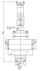 Клапан главный предохранительный 1029-200/250-0 DN 200/250 мм PN 250 кгс/см2