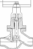 Клапан запорный 1с-8-2 DN 80 мм PN 100 кгс/см2