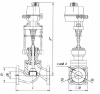 Клапан запорный 15с922нж DN 32 мм PN 40 кгс/см2